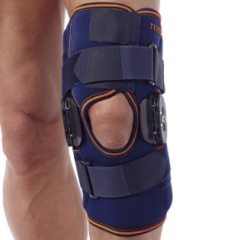 KNEE BRACE WITH FLEXION-EXTENSION CONTROL