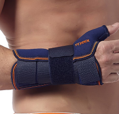 WRISTBAND WITH THUMB AND PALMAR STABILIZER